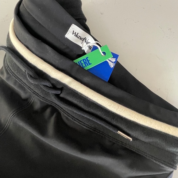 Women's WKND NATION tux blue track style pants Size L NWT - Picture 8 of 8